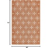 image:imageNourison Home Essentials Outdoor Navy Ivory 5 x 7 Area Rug Easy Cleaning Non Shedding Bed Room Living Room Dining Room Deck Backyard Patio 5x7Copper