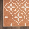 image:imageNourison Home Essentials Outdoor Navy Ivory 5 x 7 Area Rug Easy Cleaning Non Shedding Bed Room Living Room Dining Room Deck Backyard Patio 5x7Copper