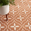 image:imageNourison Home Essentials Outdoor Navy Ivory 5 x 7 Area Rug Easy Cleaning Non Shedding Bed Room Living Room Dining Room Deck Backyard Patio 5x7Copper
