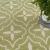 image:imageNourison Home Essentials Outdoor Navy Ivory 5 x 7 Area Rug Easy Cleaning Non Shedding Bed Room Living Room Dining Room Deck Backyard Patio 5x7Green Ivory