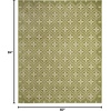 image:imageNourison Home Essentials Outdoor Navy Ivory 5 x 7 Area Rug Easy Cleaning Non Shedding Bed Room Living Room Dining Room Deck Backyard Patio 5x7Green Ivory