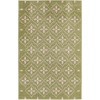 image:imageNourison Home Essentials Outdoor Navy Ivory 5 x 7 Area Rug Easy Cleaning Non Shedding Bed Room Living Room Dining Room Deck Backyard Patio 5x7Green Ivory