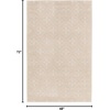 image:imageNourison Home Essentials Outdoor Navy Ivory 5 x 7 Area Rug Easy Cleaning Non Shedding Bed Room Living Room Dining Room Deck Backyard Patio 5x7Ivory Beige