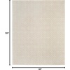 image:imageNourison Home Essentials Outdoor Navy Ivory 5 x 7 Area Rug Easy Cleaning Non Shedding Bed Room Living Room Dining Room Deck Backyard Patio 5x7Ivory Beige