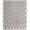 image:imageNourison Home Essentials Outdoor Navy Ivory 5 x 7 Area Rug Easy Cleaning Non Shedding Bed Room Living Room Dining Room Deck Backyard Patio 5x7Ivory Black