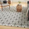 image:imageNourison Home Essentials Outdoor Navy Ivory 5 x 7 Area Rug Easy Cleaning Non Shedding Bed Room Living Room Dining Room Deck Backyard Patio 5x7Ivory Black
