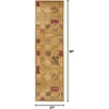 image:imageNourison Home Expressions Beige 23 x 8 Area Rug  Easy Clean Non Shedding Bed Room Living Room Dining Room Kitchen 8 RunnerBeige