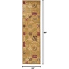 image:imageNourison Home Expressions Beige 23 x 8 Area Rug  Easy Clean Non Shedding Bed Room Living Room Dining Room Kitchen 8 RunnerBeige