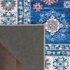 image:imageNourison Home Fulton Blue 110 x 5 Area Rug  Easy Clean Non Shedding Bed Room Living Room Dining Room Kitchen 5 RunnerBlue