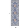 image:imageNourison Home Fulton Blue 5 x 7 Area Rug  Easy Clean Non Shedding Bed Room Living Room Dining Room Kitchen 5 x 7Blue