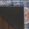 image:imageNourison Home Fulton Blue 5 x 7 Area Rug  Easy Clean Non Shedding Bed Room Living Room Dining Room Kitchen 5 x 7Blue