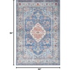 image:imageNourison Home Fulton Blue 5 x 7 Area Rug  Easy Clean Non Shedding Bed Room Living Room Dining Room Kitchen 5 x 7Blue