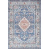 image:imageNourison Home Fulton Blue 5 x 7 Area Rug  Easy Clean Non Shedding Bed Room Living Room Dining Room Kitchen 5 x 7Blue