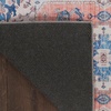 image:imageNourison Home Fulton Blue 5 x 7 Area Rug  Easy Clean Non Shedding Bed Room Living Room Dining Room Kitchen 5 x 7Coral