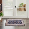 image:imageNourison Home Fulton Navy 5 x 7 Area Rug  Easy Clean Non Shedding Bed Room Living Room Dining Room Kitchen 5 x 7Navy