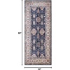 image:imageNourison Home Fulton Navy 5 x 7 Area Rug  Easy Clean Non Shedding Bed Room Living Room Dining Room Kitchen 5 x 7Navy