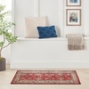 image:imageNourison Home Fulton Navy 5 x 7 Area Rug  Easy Clean Non Shedding Bed Room Living Room Dining Room Kitchen 5 x 7Red