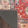 image:imageNourison Home Fulton Navy 5 x 7 Area Rug  Easy Clean Non Shedding Bed Room Living Room Dining Room Kitchen 5 x 7Red