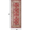image:imageNourison Home Fulton Navy 5 x 7 Area Rug  Easy Clean Non Shedding Bed Room Living Room Dining Room Kitchen 5 x 7Red