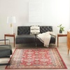 image:imageNourison Home Fulton Navy 5 x 7 Area Rug  Easy Clean Non Shedding Bed Room Living Room Dining Room Kitchen 5 x 7Red