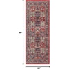 image:imageNourison Home Fulton Red 5 x 7 Area Rug  Easy Clean Non Shedding Bed Room Living Room Dining Room Kitchen 5 x 7Red