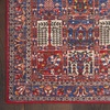 image:imageNourison Home Fulton Red 5 x 7 Area Rug  Easy Clean Non Shedding Bed Room Living Room Dining Room Kitchen 5 x 7Red
