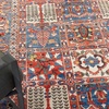 image:imageNourison Home Fulton Red 5 x 7 Area Rug  Easy Clean Non Shedding Bed Room Living Room Dining Room Kitchen 5 x 7Red