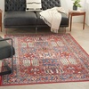 image:imageNourison Home Fulton Red 5 x 7 Area Rug  Easy Clean Non Shedding Bed Room Living Room Dining Room Kitchen 5 x 7Red