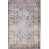 image:imageNourison Home Fulton Traditional BlueIvory 710 x 910 Area Rug Easy Clean Non Shedding Bed Room Living Room Dining Room Kitchen 8x10Blue Ivory
