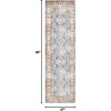 image:imageNourison Home Fulton Traditional BlueIvory 710 x 910 Area Rug Easy Clean Non Shedding Bed Room Living Room Dining Room Kitchen 8x10Blue Ivory