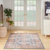 image:imageNourison Home Fulton Traditional BlueIvory 710 x 910 Area Rug Easy Clean Non Shedding Bed Room Living Room Dining Room Kitchen 8x10Blue Ivory