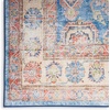 image:imageNourison Home Fulton Traditional BlueIvory 710 x 910 Area Rug Easy Clean Non Shedding Bed Room Living Room Dining Room Kitchen 8x10Blue Ivory