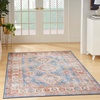 image:imageNourison Home Fulton Traditional BlueIvory 710 x 910 Area Rug Easy Clean Non Shedding Bed Room Living Room Dining Room Kitchen 8x10Blue Ivory