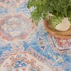 image:imageNourison Home Fulton Traditional BlueIvory 710 x 910 Area Rug Easy Clean Non Shedding Bed Room Living Room Dining Room Kitchen 8x10Blue Ivory