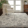 image:imageNourison Home Fusion Cream Grey 53 x 73 Area Rug  Easy Clean Non Shedding Bed Room Living Room Dining Room Kitchen 5 x 7Cream Grey
