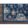 image:imageNourison Home Fusion Cream Grey 53 x 73 Area Rug  Easy Clean Non Shedding Bed Room Living Room Dining Room Kitchen 5 x 7Navy Pink