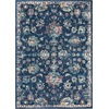 image:imageNourison Home Fusion Cream Grey 53 x 73 Area Rug  Easy Clean Non Shedding Bed Room Living Room Dining Room Kitchen 5 x 7Navy Pink