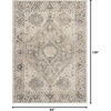 image:imageNourison Home Fusion Cream Grey 710 x 106 Area Rug  Easy Clean Non Shedding Bed Room Living Room Dining Room Kitchen 8 x 11CreamGrey