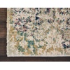 image:imageNourison Home Fusion Traditional CreamBlue 22 x 76 Area Rug Easy Clean Non Shedding Bed Room Living Room Dining Room Kitchen 2x7