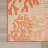 image:imageNourison Home Garden Oasis Coral 3 x 5 Area Rug  Easy Clean Non Shedding Bed Room Living Room Dining Room Kitchen 3 x 5Coral