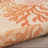 image:imageNourison Home Garden Oasis Coral 3 x 5 Area Rug  Easy Clean Non Shedding Bed Room Living Room Dining Room Kitchen 3 x 5Coral