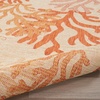 image:imageNourison Home Garden Oasis Coral 3 x 5 Area Rug  Easy Clean Non Shedding Bed Room Living Room Dining Room Kitchen 3 x 5Coral