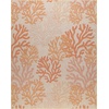 image:imageNourison Home Garden Oasis Coral 3 x 5 Area Rug  Easy Clean Non Shedding Bed Room Living Room Dining Room Kitchen 3 x 5Coral