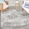 image:imageNourison Home Garden Oasis Coral 3 x 5 Area Rug  Easy Clean Non Shedding Bed Room Living Room Dining Room Kitchen 3 x 5Grey