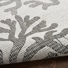 image:imageNourison Home Garden Oasis Coral 3 x 5 Area Rug  Easy Clean Non Shedding Bed Room Living Room Dining Room Kitchen 3 x 5Grey