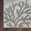 image:imageNourison Home Garden Oasis Coral 3 x 5 Area Rug  Easy Clean Non Shedding Bed Room Living Room Dining Room Kitchen 3 x 5Grey