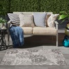 image:imageNourison Home Garden Oasis Coral 3 x 5 Area Rug  Easy Clean Non Shedding Bed Room Living Room Dining Room Kitchen 3 x 5Grey