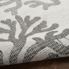 image:imageNourison Home Garden Oasis Coral 3 x 5 Area Rug  Easy Clean Non Shedding Bed Room Living Room Dining Room Kitchen 3 x 5Grey