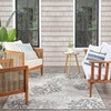 image:imageNourison Home Garden Oasis Coral 3 x 5 Area Rug  Easy Clean Non Shedding Bed Room Living Room Dining Room Kitchen 3 x 5Grey