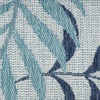 image:imageNourison Home Garden Oasis Green Ivory 6 x 9 Area Rug  Easy Clean Non Shedding Bed Room Living Room Dining Room Kitchen 6 x 9Blue